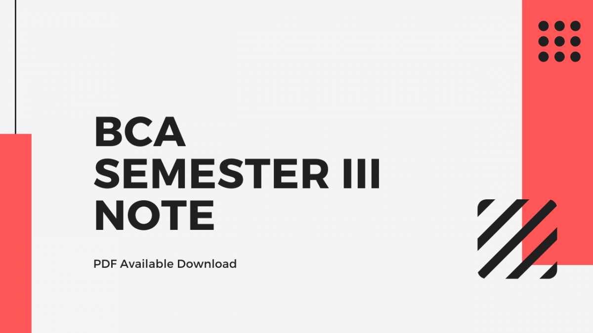 OOP in Java Complete Note - BCA Nepal