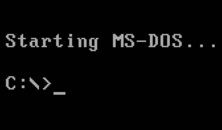 Basic MS-Dos Commands