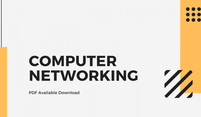 Introduction to Computer Networking